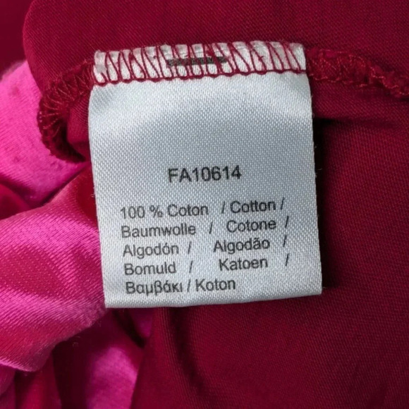 Lacoste Men's V-neck 100% Pima Cotton T-Shirt Bordeaux Embroidered Logo Size XXL - Picture 7 of 14